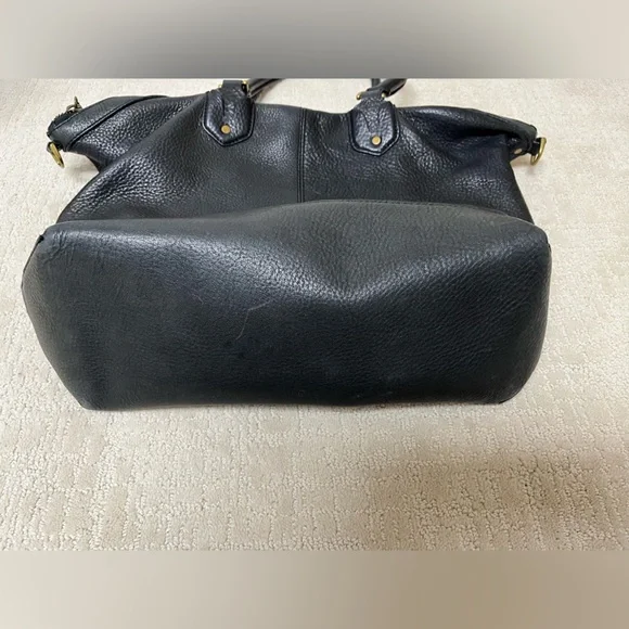 Madewell Black Leather Tote Bag - Picture 3 of 7